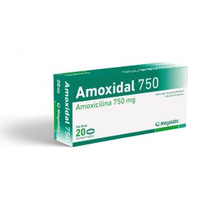 Amoxidal750® x 20 Comprimidos | Lab. Megalabs