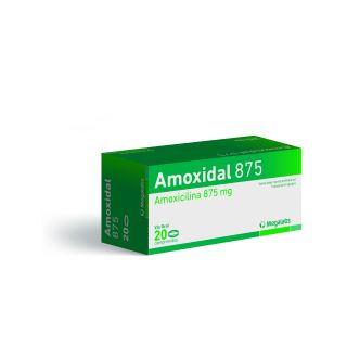 Amoxidal875® x 20 Comprimidos | Lab. Megalabs