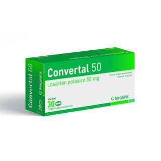 Convertal® 50mg X 30 Comprimidos