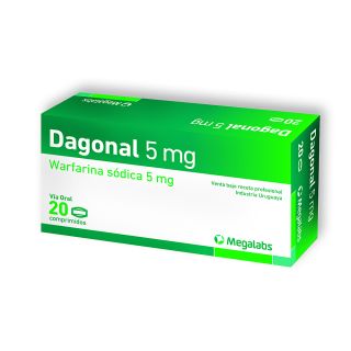 Dagonal® 5 mg x 20 Comprimidos | Warfarina Sódica