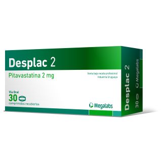 Desplac® 2mg x 30 Comprimidos | Pitavastatina