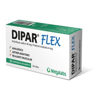 Dipar® Flex X 10 Comprimidos | Relajante Muscular