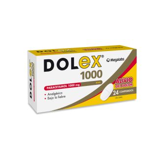Dolex® 1000mg x 24 Comprimidos | Analgésico Paracetamol