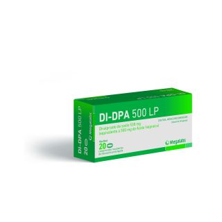 Di Dpa® 500 Lp X 20 Comprimidos | Antiepiléptico