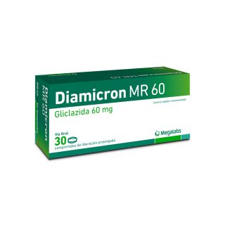 Diamicron Mr® 60mg x 30 Comprimidos