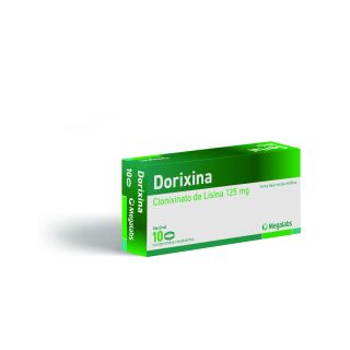 Dorixina® 125mg X 10 Comprimidos