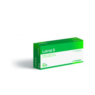 LOTRIAL D 12.5 MG 20 COMP