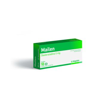 MAILEN 5 MG 10 COMP