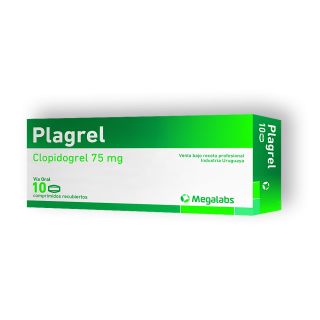 PLAGREL 75 MG 10 COMP