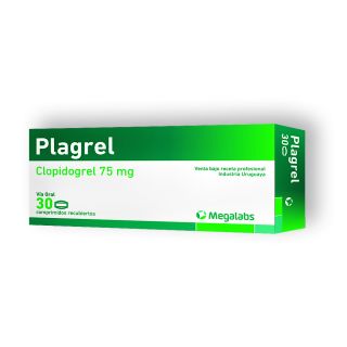 PLAGREL 75 MG 30 COMP