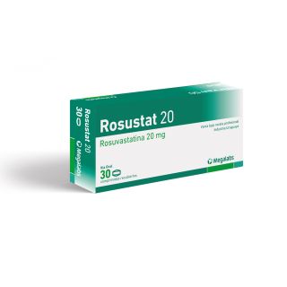 ROSUSTAT 20 MG 30 COMP
