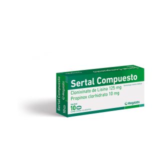 Sertal Compuesto® X 10 Comprimidos | Antiespasmódico
