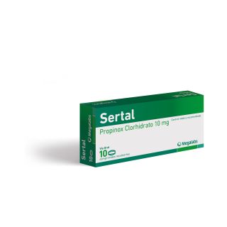 Sertal® X 10 Comprimidos Recubiertos | Antiespasmódico