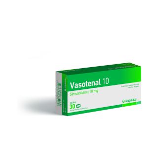 VASOTENAL 10 MG 30 COMP