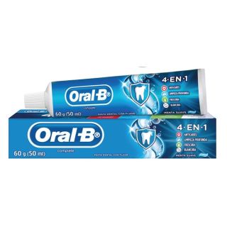 ORAL B CRE/DENTAL COMPLETE 2EN1 ENJ&BLAN/90