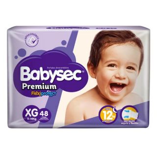 BABYSEC PAÑAL PREMIUM JUMBO XG 48