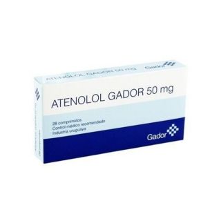 ATENOLOL GADOR 50 MG 28 COMP
