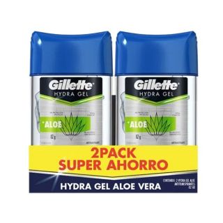 GILLETTE PACK HYDRA GEL DEO ALOE 82X2