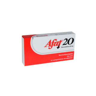 AFAT 20 MG X 15 COMP