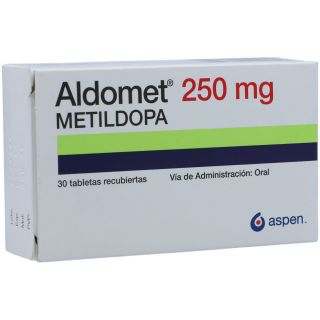 ALDOMET 250 MG 30 COMPRIMIDO