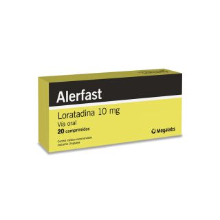 ALERFAST 10 MG 20 COMP