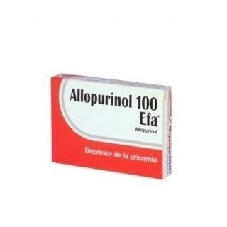 ALLOPURINOL EFA 100 25 COM