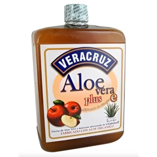 VERACRUZ ALOE VERA GEL BEBIBLE MANZANA