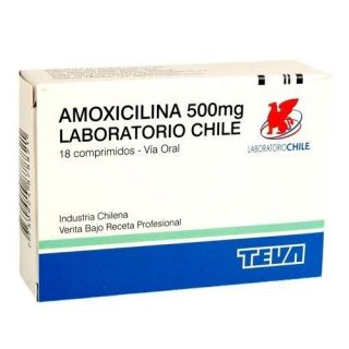AMOXICILINA TEVA 500 MG 18 C