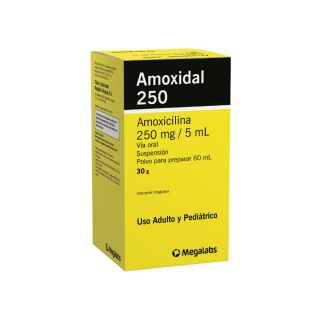 AMOXIDAL 250 MG JARABE 60 ML