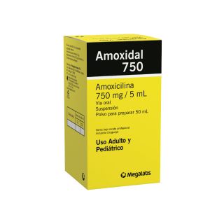 AMOXIDAL 750 MG JBE 50 ML