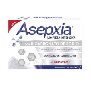ASEPXIA JABON BICARBONATO DE SODIO 100 GR
