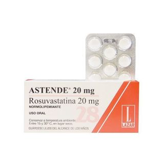 ASTENDE 20 MG 28 COMP