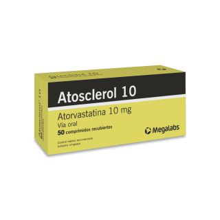ATOSCLEROL 10 MG 50 TABS