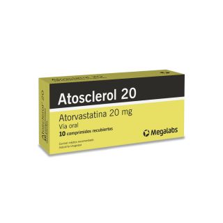 ATOSCLEROL 20 MG 10 TABS