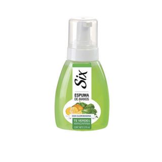 SIX L/CORPORAL ESPUMA MANOS T/VERDE Y MANDA/270