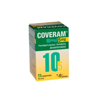 COVERAM 10/10 MG 15 COMP