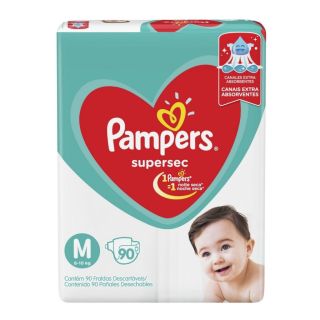 PAMPERS BABY SUPERSEC M 90