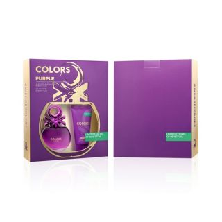 BENETTON COLORS PURPLE PACK EDT 50+BL 75 ML