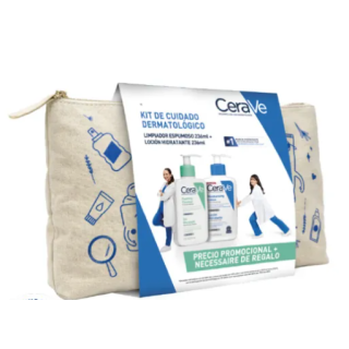 Kit Cerave Limpiador Espumoso Y Loción Hidratante