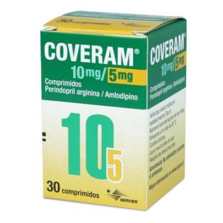 COVERAM 10/5 MG 30 COMP