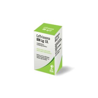 CEFTRIAXONA ION 1 GR/IV