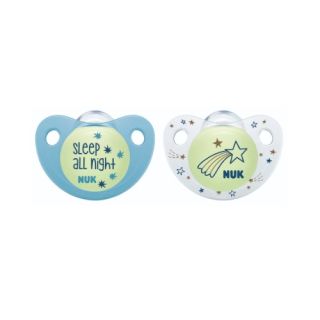 NUK CHUPETE SILICONA BABY BLUE X2 T 2