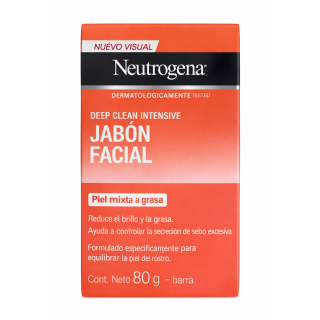 NEUTROGENA JABON DEEP CLEAN CUT/NORM/GRASO/80 GR