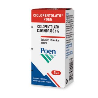 CICLOPENTOLATO GOTAS 5ML
