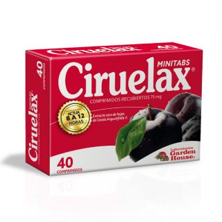 CIRUELAX MINITABS 40 COMP