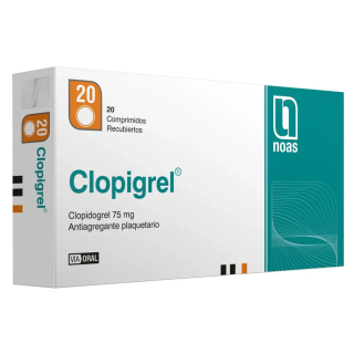 CLOPIGREL 75 MG 20 COMP