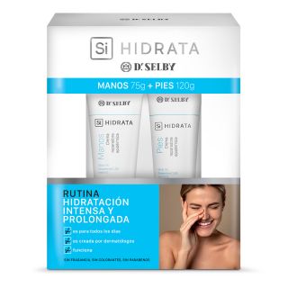 Pack Dr Selby SI Hidrata Crema Manos 75g & Crema Pies 120g