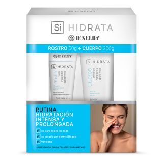 Pack Dr Selby SI Hidrata Crema Rostro 50g & Crema Cuerpo 200g