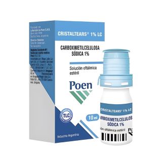 CRISTALTEARS LC 1 % FRASCO 10 ML