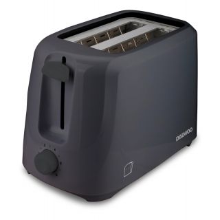 TOSTADORA ELÉCTRICA DAEWOO RANURAS ANCHAS - BLACK